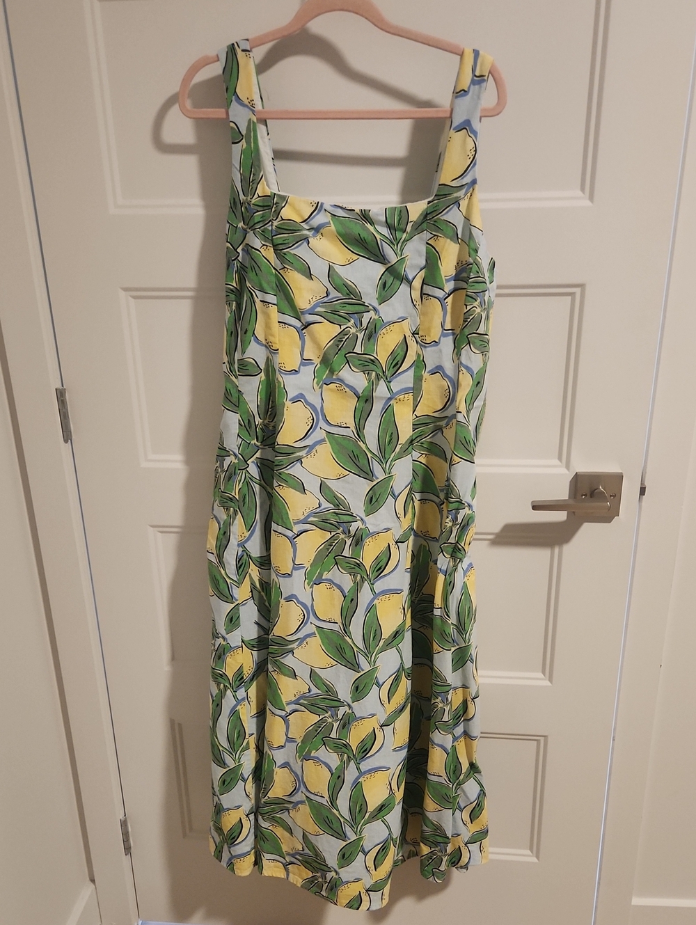 Isaac Mizrahi Lemon Midi Dress